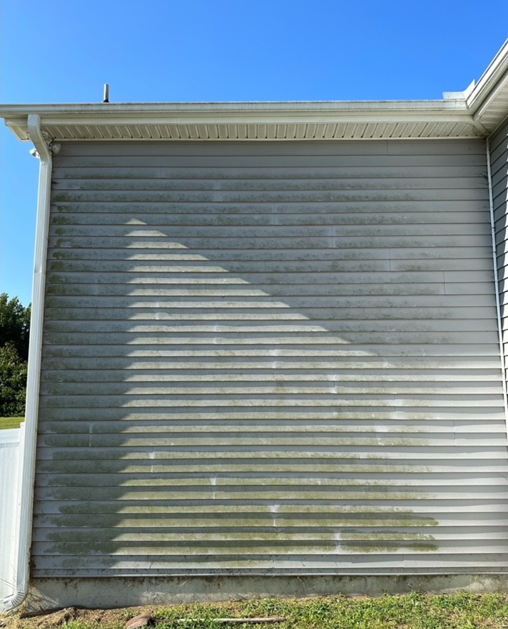 House siding before